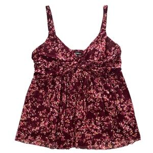 Vintage Y2K Floral Express Top